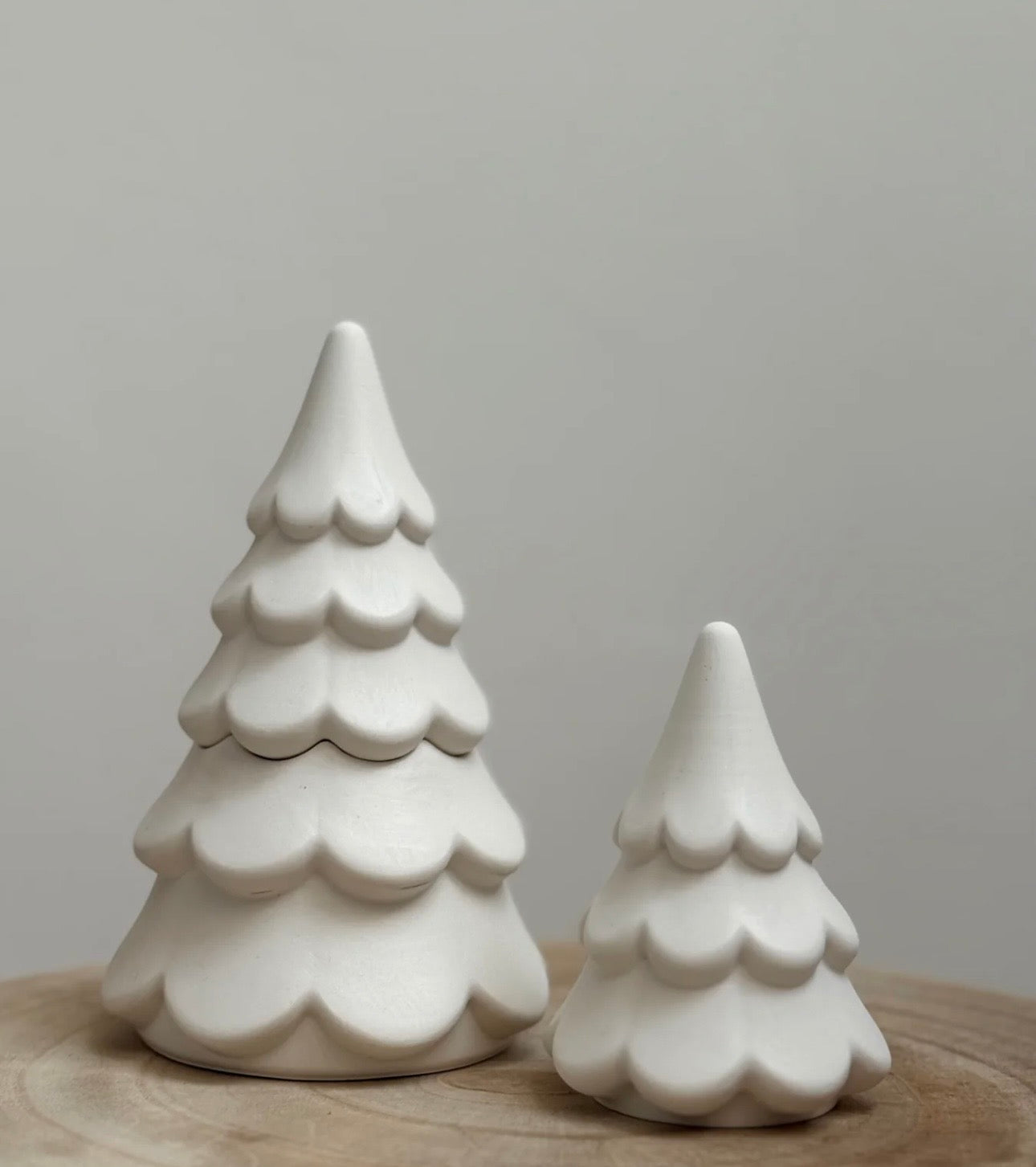 Bougie sapin au Cookie Chocolat